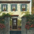thumbnail image 2 of Masdeu, Montserrat 15x15 Black Ornate Wood Framed with Double Matting Museum Art Print Titled - Three Windows, 2 of 4