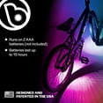 thumbnail image 5 of Brightz GoBrightz LED Bike Frame Light, 4 Light Modes, Underglow Effect, Color Select/Color Morphing, 5 of 6