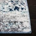 thumbnail image 4 of SAFAVIEH Aston Mackenzie Abstract Area Rug, Light Blue/Gray, 7'10" x 7'10" Square, 4 of 11