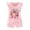 Pink, variant on Toddler Baby Girl Summer Outfit Cute Bow Flutter Sleeve Striped Ruffle Tops Dress Shorts Outfits Set 6M-4T 2PCS Clothes Set(Pink,18-24 Months)