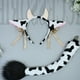 thumbnail image 5 of Conjunto de orejas y cola de vaca- Accesorios de cosplay de vaca-Diadema de cuernos de vaca y conjunto de disfraces de cola, 5 of 5