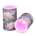 thumbnail image 2 of WOBOGO Size Combo Candle Flickering Flameless with Remote Control and Timer for Romantic Atmosphere Goldfish in The Lotus Pond, 2 of 7