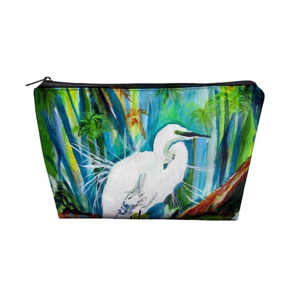 Betsy Drake PC1138 8.5 x 6 in. Acyrlic Egret Pouch