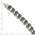 thumbnail image 2 of Beautiful Stainless Steel Magnetic Links 8.5in Bracelet, 2 of 2