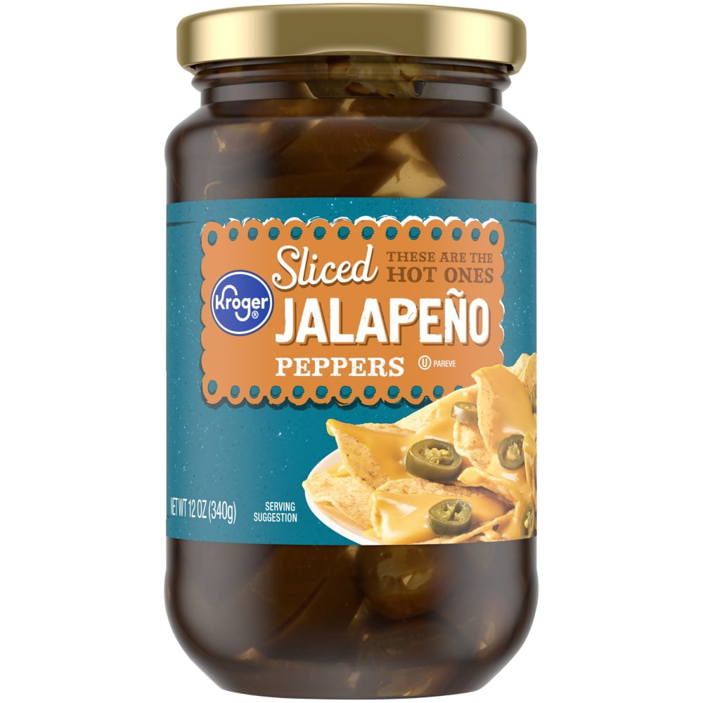 Kroger Sliced Jalapeno Peppers 12 oz - 5 Pack