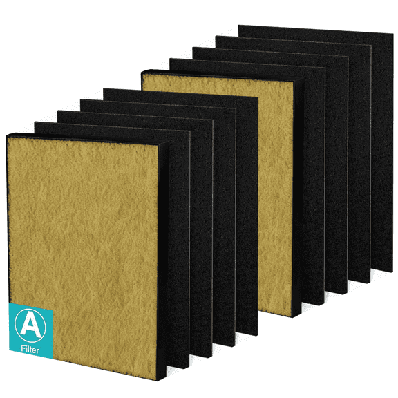 115115 HEPA Pet Allergy Replacement Filter A for Winix Plasmawave Air Purifier C535 5300 5300-2 6300 6300-2 P300 AM90 C909 9800,2 x True HEPA Size 21 Filters 8 x Carbon Pre-Filters