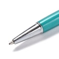 thumbnail image 2 of Silicone & Plastic Touch Screen Pen Aluminum Ball Pen with Transparent Resin Diamond Shape Beads Dark Turquoise 146x13x10mm, 2 of 3