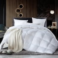 thumbnail image 1 of Edredón egipcio de plumón de ganso completo o tamaño queen, 1,8 kg, 1 of 7