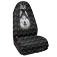thumbnail image 2 of POLERO Terry Cloth Car Seat Cover Machine Washable, Compatible with Truck Seat Van, Bucket Seat Protector Fit for Sedan Vehicle, Husky 1 Pack, 2 of 7