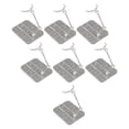 thumbnail image 1 of Anime Figure Stand, Easy Setting Figure Display Stand 10 Sets Wide Compatibility Transparent  Stability  for 6in Models, 1 of 7