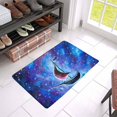 thumbnail image 3 of MKHERT Old Pirate Ship Flying Above Starry Sky Painting Doormat Rug Home Decor Floor Mat Bath Mat 23.6x15.7 inch, 3 of 3