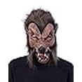 thumbnail image 3 of Zagone MK1001 Gnarly Brown Werewolf Mask with Harnessed Moving Mouth, 3 of 4