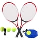 thumbnail image 5 of REGAIL Raqueta de tenis, con pelota de tenis pelota de tenis de tenis de niños de tenis de tenis Kit de tenis con bolas rojas (2 piezas con 1 juego de tenis de 4 de tenis de tenis con 2 piezas de, 5 of 8