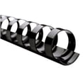 thumbnail image 3 of GBC 4000020 1/4 in. Diameter 25 Sheet Capacity CombBind Standard Spines - Black (100/Box), 3 of 5