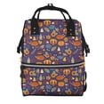 thumbnail image 1 of Easygdp Thanksgiving Turkey 2 para Bolsa de Bebé de Gran Capacidad con Múltiples Bolsillos, Bolsa de Pañales para Padres, Bolsa de Viaje Organizada y Elegante, 1 of 6