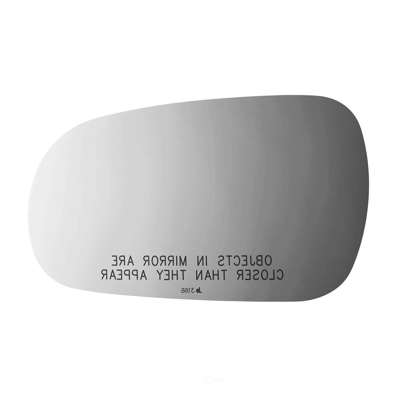 Burco 3166 Passenger Side Convex Replacement Mirror Glass for Acura Integra