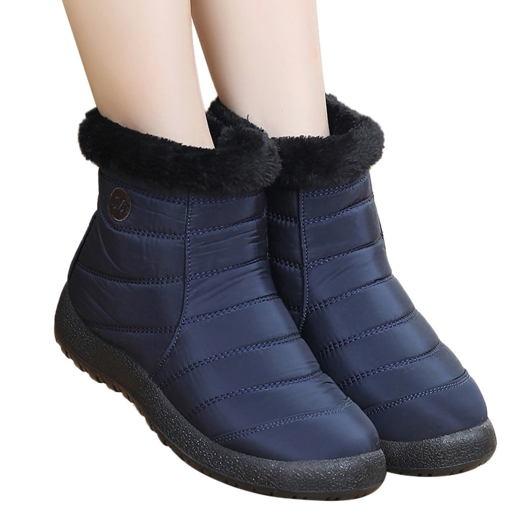 Grey Boots Winter Boots Amazon Womens Boots Uk Wefuesd Women's Snow Boots  Winter Ankle Short Bootie Waterproof