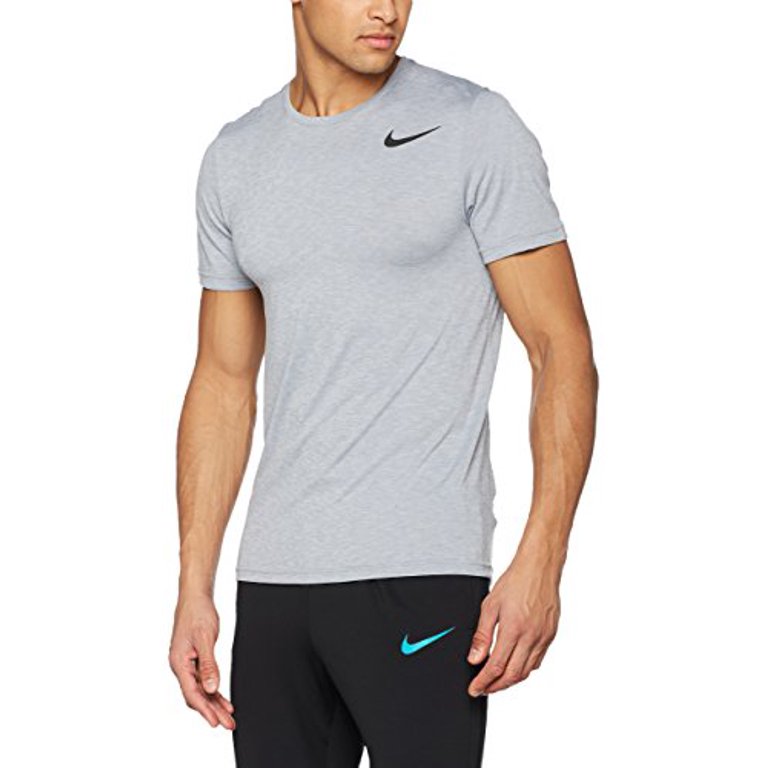 Nike Men's T-Shirt - Grey - L