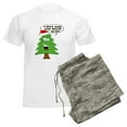 thumbnail image 6 of CafePress - Funny Merry Christmas Tree Men's Light Pajamas - Men's Light Loose Fit Cotton Pajama Set, 6 of 7