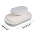 thumbnail image 3 of Cepillo de limpieza con esponja y mango | Fregador ergonómico para cocina y baño | Esponja HIPS ecológica y duradera con paño de poliéster | Limpiador multiusos para encimeras, platos y, 3 of 5
