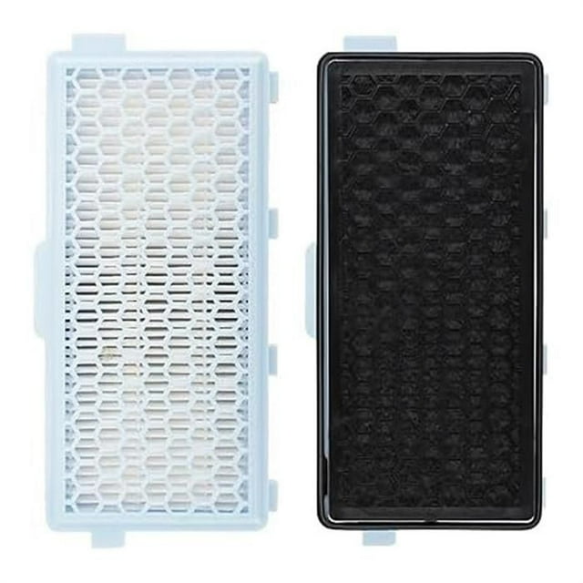 HEPA AirClean Filter Compatible with Miele Complete C2 C3, Compact C1 C2 Vacuum Cleaners, Pack of 2