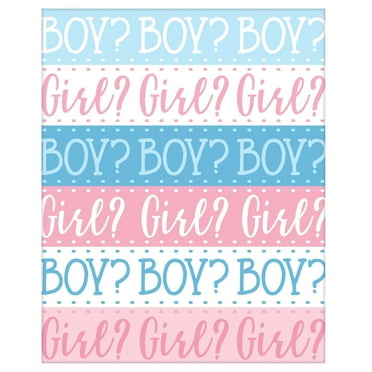 Baby Shower Party Impressions Gender Reveal 'Pink Or Blue' Invitation Postcards w/ Envelopes (8ct)