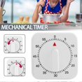 thumbnail image 4 of 60 Minutes Mechanical Timer Kitchen Cooking Timer Count Down Silent Alarm Reminder For Kitchen Classroom Homework Office Timer, 4 of 4