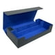 thumbnail image 4 of Caja de almacenamiento para barajas de cartas coleccionables con capacidad para más de 600 cartas, ideal para coleccionar cartas. Azul negro, 4 of 9