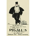 thumbnail image 2 of Charles Martin 13x18 Gold Ornate Wood Frame and Double Matted Museum Art Print Titled - Pigalls; Business Card (1920), 2 of 4