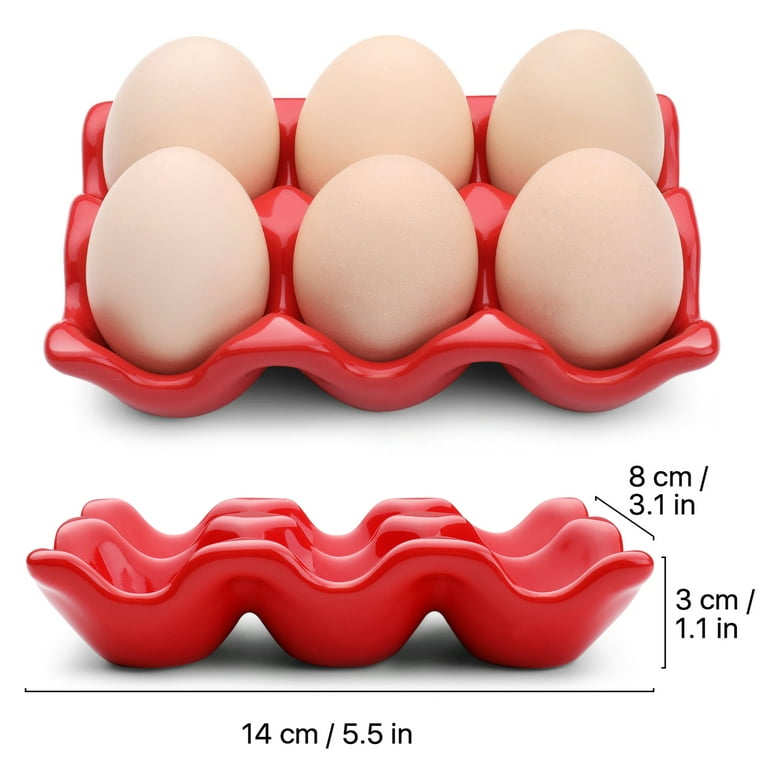 TAOMEE Egg Holder for Refrigerator, Plastic Egg Storage Container for  Fridge,Large Capacity Slide Design 2-Multi-Layer Household 36 Eggs Fresh  Storage