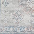 thumbnail image 5 of Hauteloom Becuh Living Room, Bedroom Area Rug - Traditional - Teal, Pale Blue, Rust - 5'3" x 7', 5 of 7