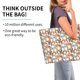 thumbnail image 2 of Disketp Cartoon Cat 1 Bolsa Tote Estampada para Mujer, Bolso de Hombro y de Mano para Compras y Viajes, 2 of 8