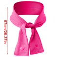 thumbnail image 5 of Ywmsfl Breathable Nylon Chilled Scarf With Water Absorbent Bead Cooling Technology Functional Wearable For Individuals Creature, 5 of 10