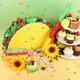 thumbnail image 3 of Suministros para fiestas de temática mexicana Taco Piñata Atiloy con bastón, 3 of 8