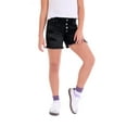 thumbnail image 3 of Jordache Girls Exposed Button Midi Short, Sizes 5-18, 3 of 9