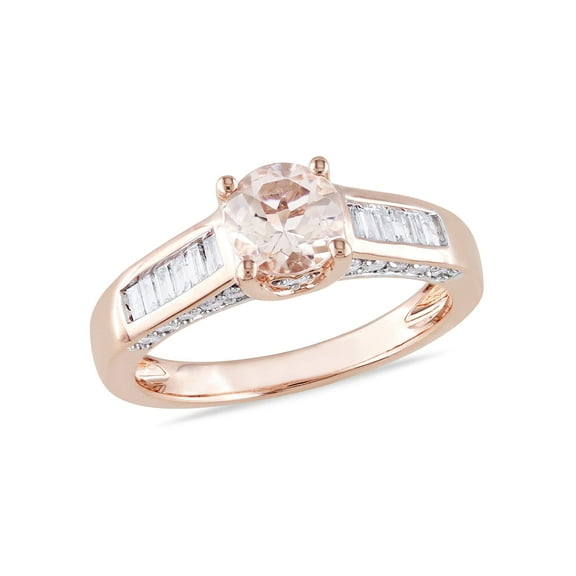 Everly Women's Morganite 14K Rose Gold Engagement Ring