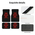 thumbnail image 5 of Patchwork Print 4PCS Universal Car Floor Mat Anti Slip Dustproof Waterproof Front Rear Auto Mats for SUV Interior, 5 of 5