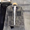 thumbnail image 2 of Camisas de hombre Camisas vintage geométricas florales para hombres con bolsillos Tops casuales Mangas regulares Xxl Ropa popular coreana Trendyol, 2 of 5