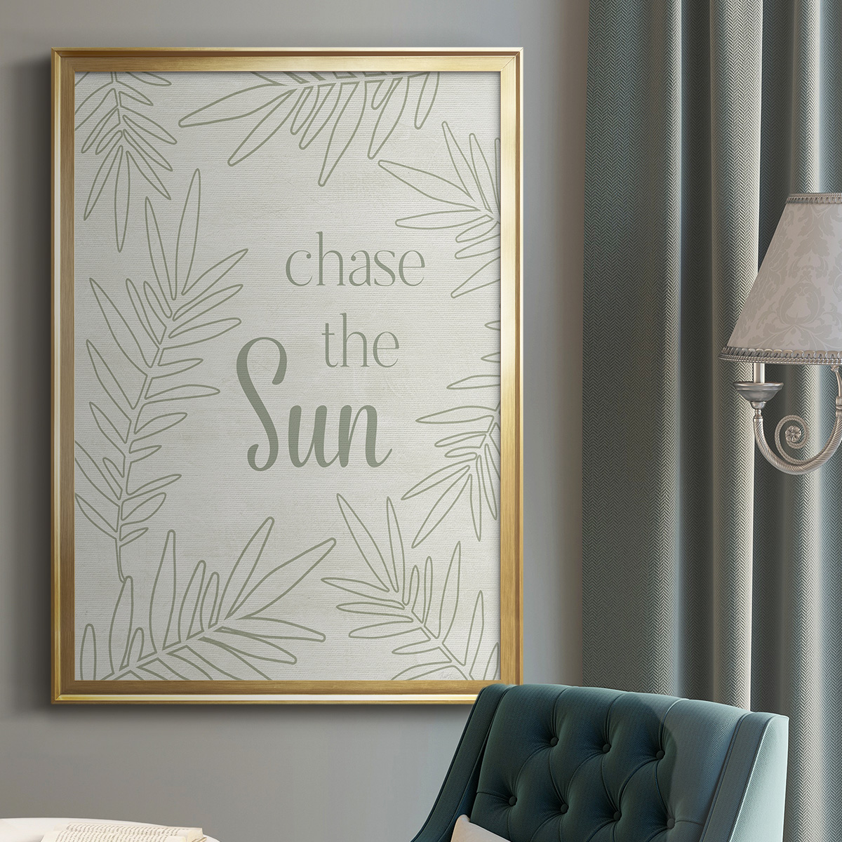 Chase the Sun Premium Classic Framed Print - Ready to Hang