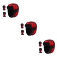 thumbnail image 4 of Qarigey 1 juego de gorro de esquí cálido accesorio de lana para resistir la frialdad a cuadros rojos Type1 NO1, 4 of 6