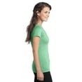 thumbnail image 3 of District Juniors Tri Blend V Neck Tee-M (Green Heather), 3 of 6