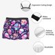 thumbnail image 3 of Balery Skull mushroom colorful cute Calzoncillos bóxer para hombre, ropa interior de algodón suave y transpirable con cinturilla de nailon-XX-Large, 3 of 5