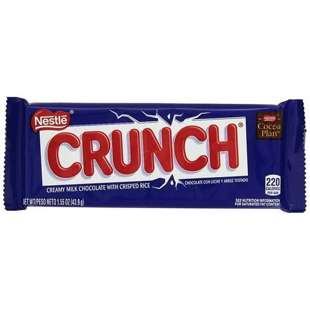 Nestle Crunch Bars 1.55 oz Bags - Pack of 36