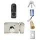thumbnail image 2 of Cerradura De Puerta Inteligente 4 En 1 Huella Digital, Contraseña, Llaves Y Tarjeta Ic Manija De Cerradura De Puerta Biométrica Alimentada Por Batería Antirrobo Para Habitación De Apartamento En Casa Serendint EL010047-00, 2 of 5