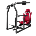thumbnail image 6 of GTAF Model Black Frame Red/White Seat, 6 of 9