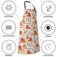 thumbnail image 5 of Kdxio Western Desert Nature Landscape Apron with Pockets Adjustable Kitchen Aprons for Men Women Waterproof Aprons for Cooking,Drawing,Crafting, Baking Household Cleaning, 5 of 5