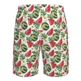 thumbnail image 6 of Kdxio Watermelons Pattern Mens Casual Shorts - Drawstring Summer Beach Sports Shorts for Men, 6 of 9