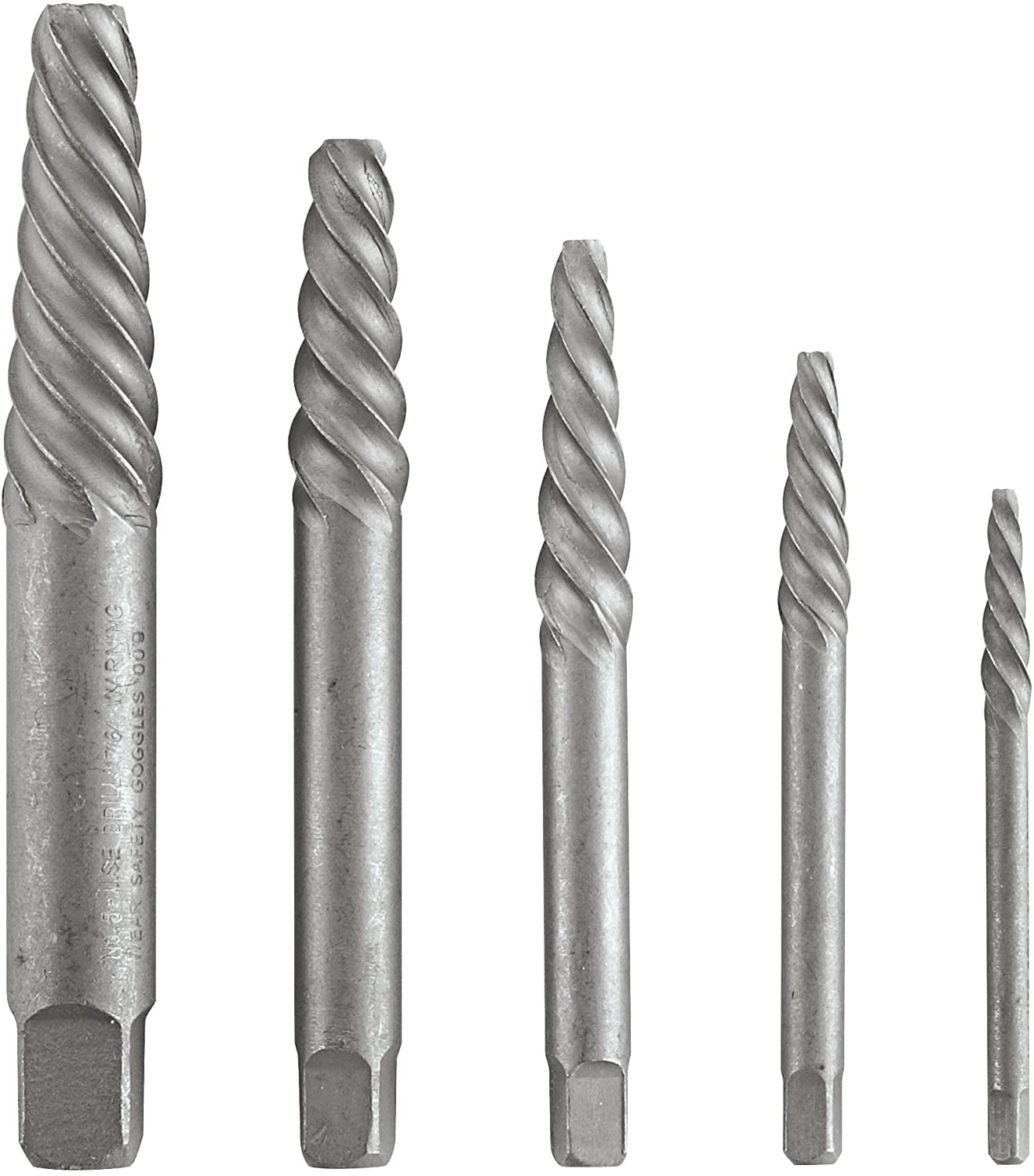 #1,3,4,5 VERMONT AMERICAN SPIRAL SCREW  BOLT EXTRACTOR EASYOUT TOOL BIT E Z OUT