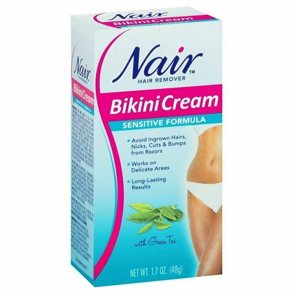 Nair Sensitive Bikini Cream, 1.7 Ounce