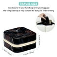 thumbnail image 5 of Bat Travel Portable Square Jewelry Organizer: Necklace Holder, Bracelet Holder, and More for Stylish Girls and Women, 5 of 6